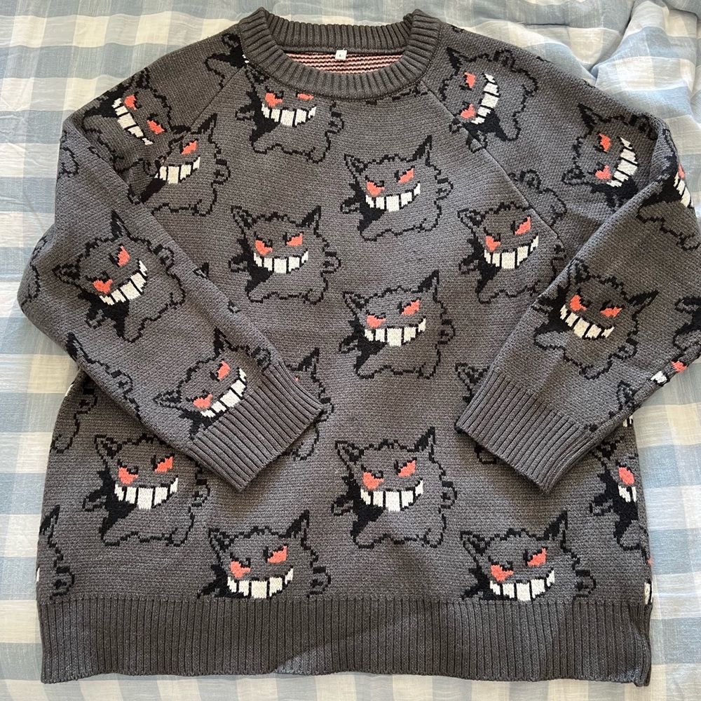 Gengar Pokémon sweater